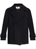 Victoria Beckham wool double breasted coat - Black