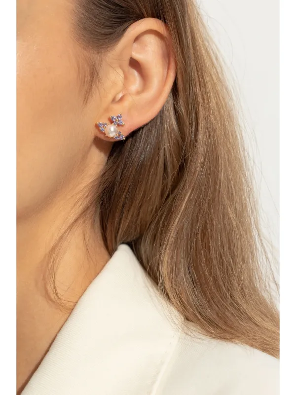 Vivienne Westwood Feodora Earrings | Gold | FARFETCH BH