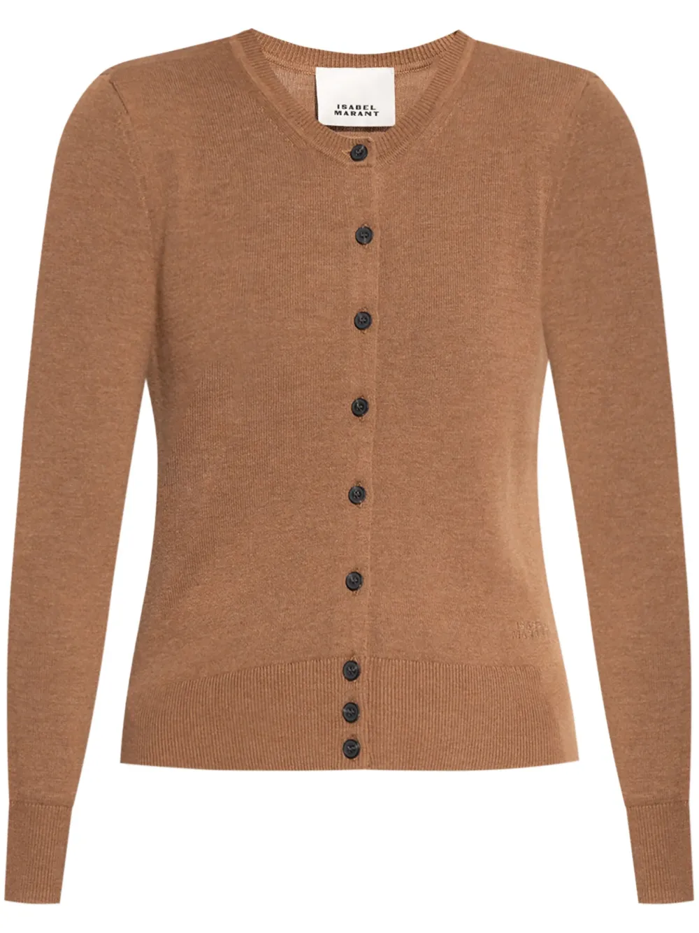 ISABEL MARANT Kleo vest Bruin