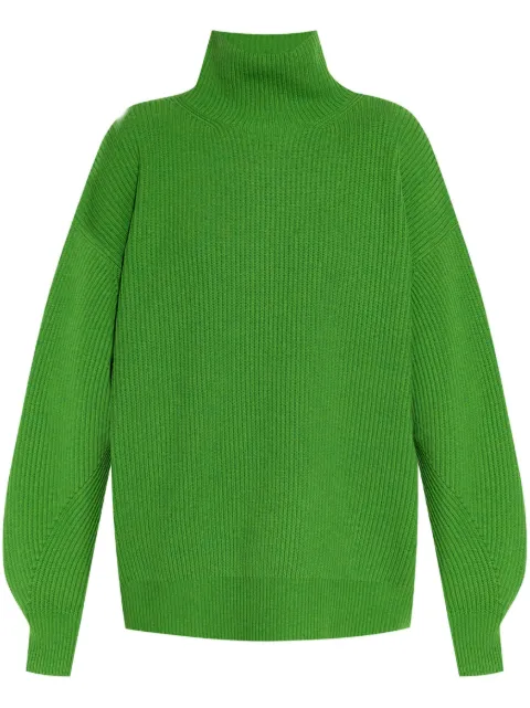 Sportmax wool-cashmere high-neck jumper