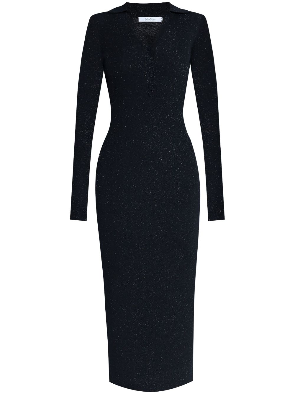 Max Mara Frais midi dress - Black