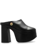 Vivienne Westwood platform leather mules - Black