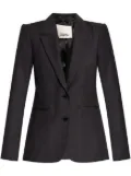 ISABEL MARANT Reva check blazer - Grey