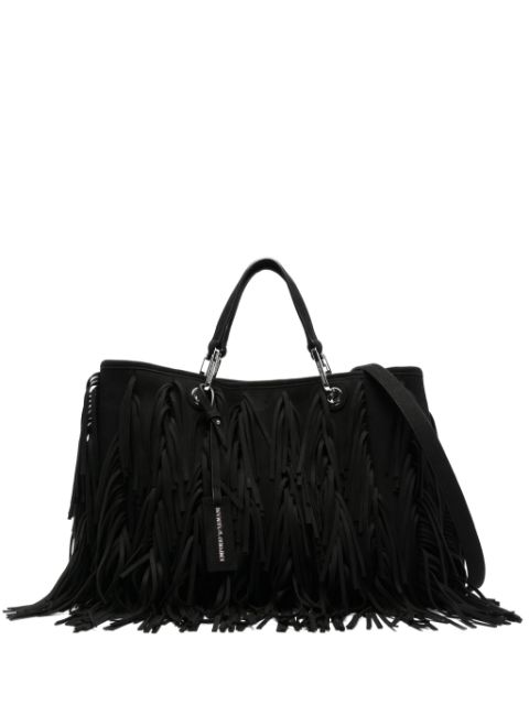 Emporio Armani fringed tote bag Women