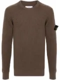 Stone Island Compass-badge sweater - Brown