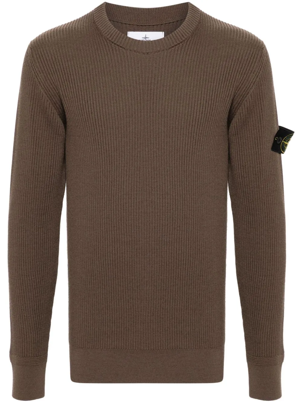 Stone Island Sweaters In Brown
