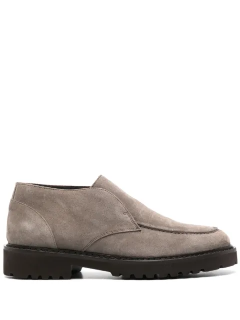 Doucal's suede derby shoes
