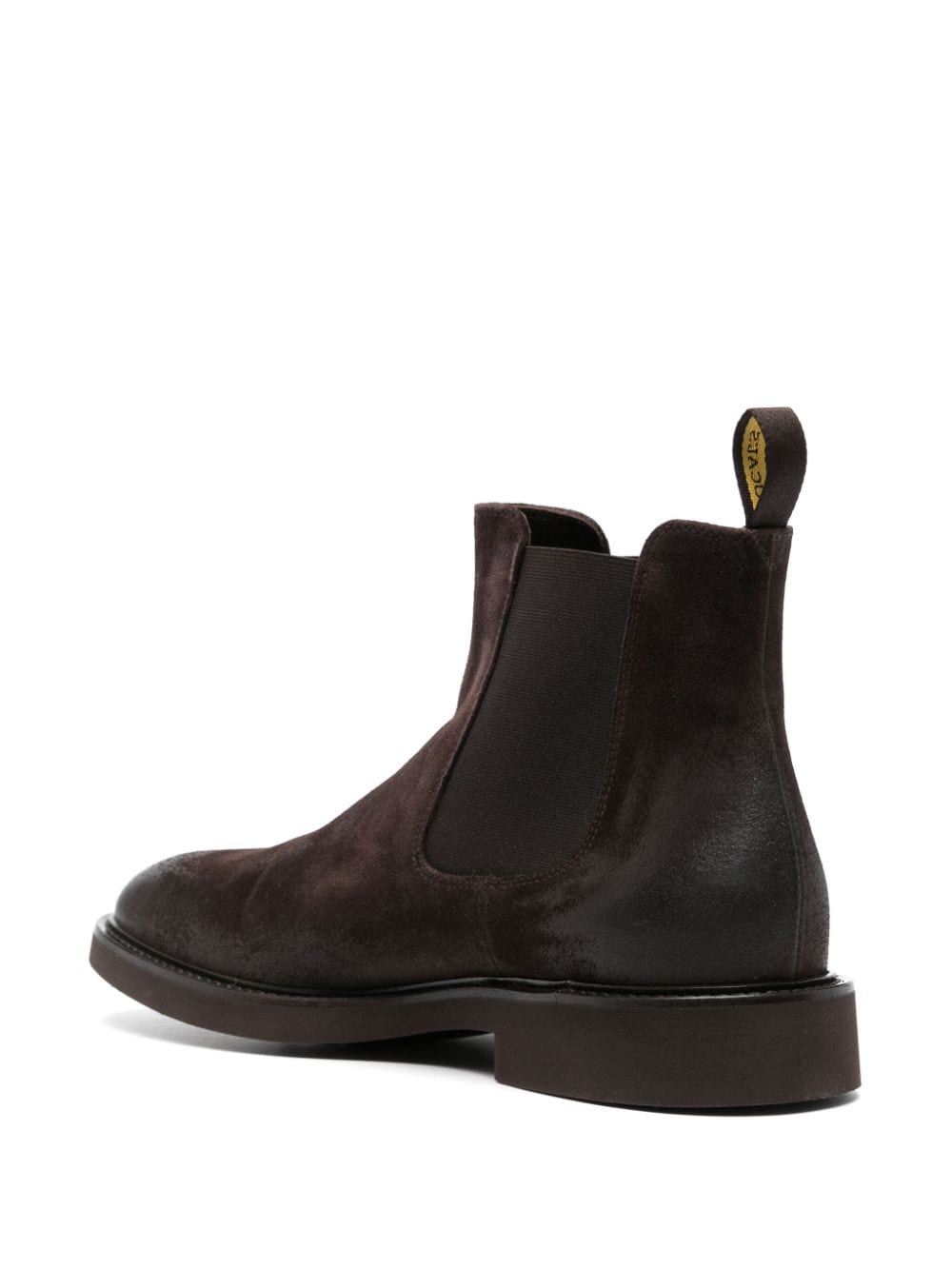 Shop Doucal's Suede Ankle Boots In Braun