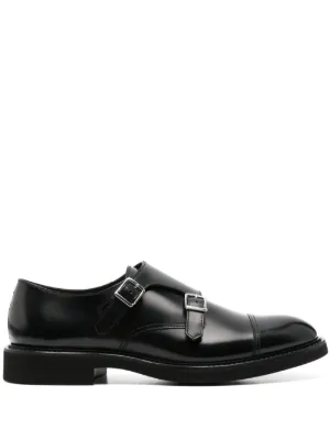 Ferragamo モンクストラップ シューズ | ブラック | FARFETCH JP