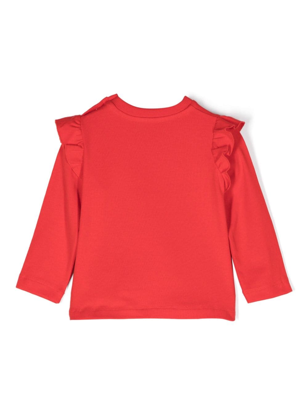 Moschino Kids T-shirt met teddybeerprint - Rood