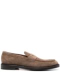 Doucal's suede loafers - Brown