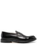 Doucal's Horse Penny loafers - Black