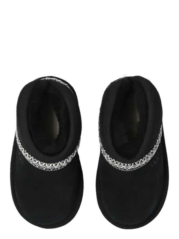 UGG Kids Classic Mini Crescent Boots Black FARFETCH IN
