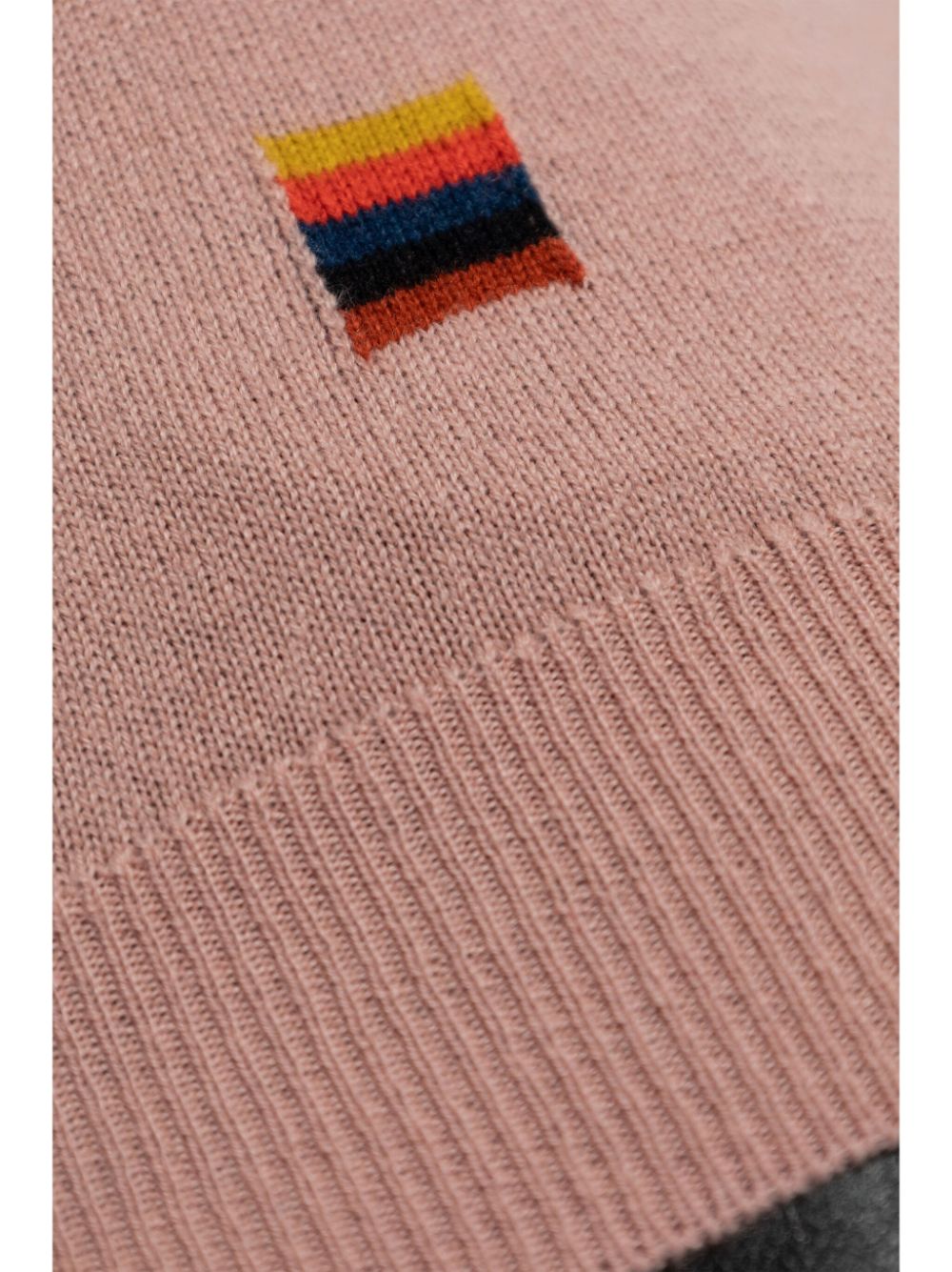 Shop Paul Smith Turtleneck Cashmere Jumper In Pink