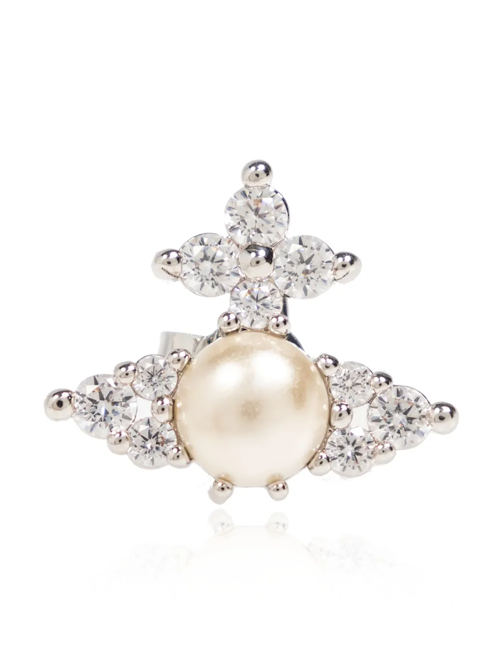 Vivienne Westwood Feodora Earrings In Silver
