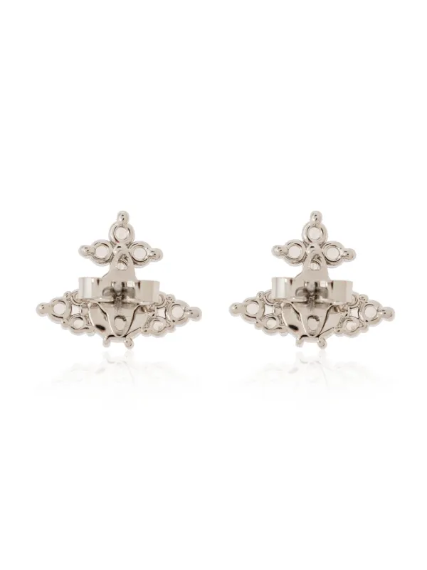Vivienne Westwood Feodora ピアス | シルバートーン | FARFETCH JP