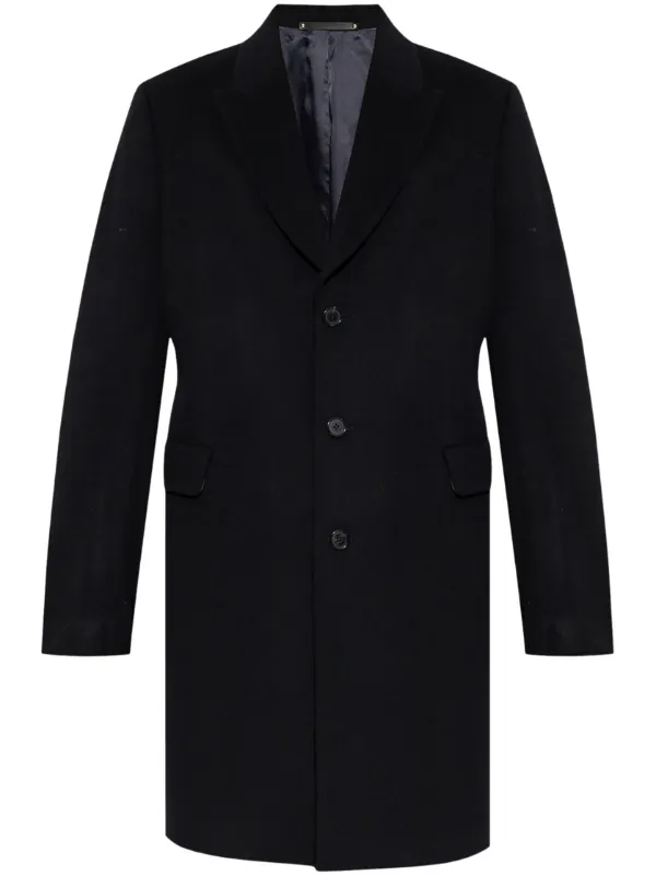 Paul Smith single-breasted Coat | Black | FARFETCH CA