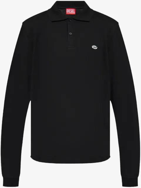 Diesel polo à applique logo