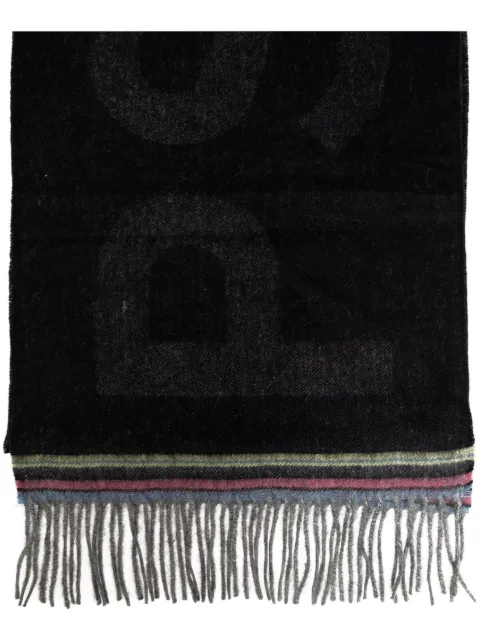 PS Paul Smith écharpe à logo brodé