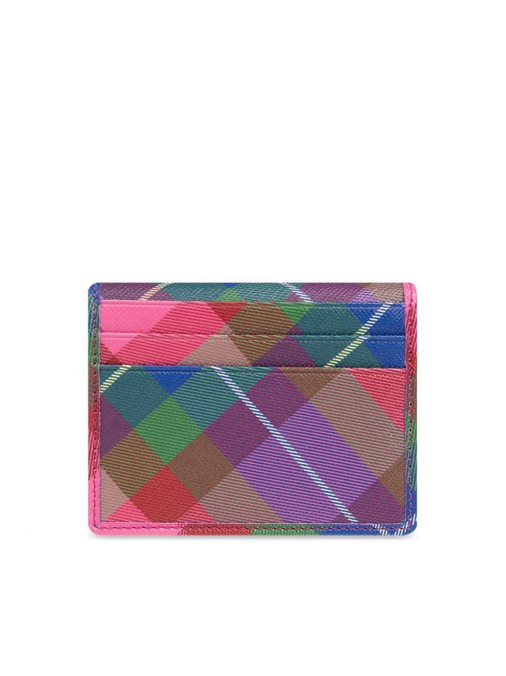 Shop Vivienne Westwood Appliqué-logo Cardholder In Pink