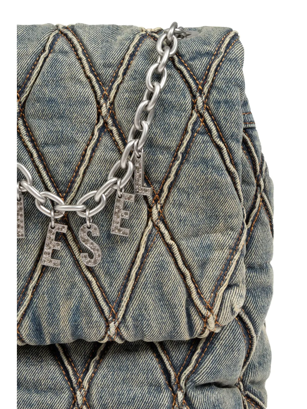 Affordable Diesel Charm-D denim backpack Women