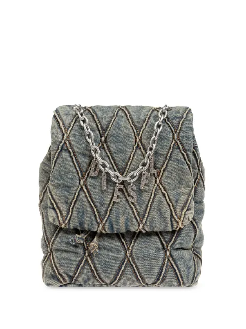 Diesel Charm-D denim backpack Women