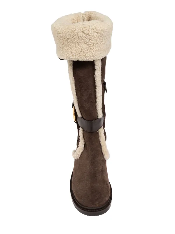 【関税込み】See by Chloe ブラウン New Ring Line ブーツ See By Chloé New Ring Boots | Brown | FARFETCH BN