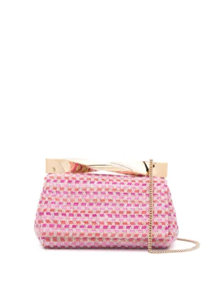 Jimmy Choo Callie クラッチバッグ | ピンク | FARFETCH JP