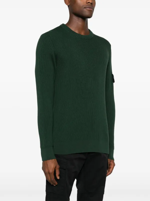 Stone Island コンパスバッジ セーター | グリーン | FARFETCH JP