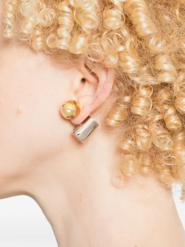 JACQUEMUS Les Boucles Perlina ピアス Jacquemus Les Boucles Perlina Earrings | Silver | FARFETCH