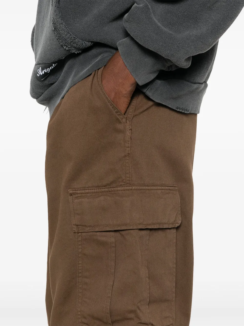Carhartt Belt-loop Casual Pants In Brown