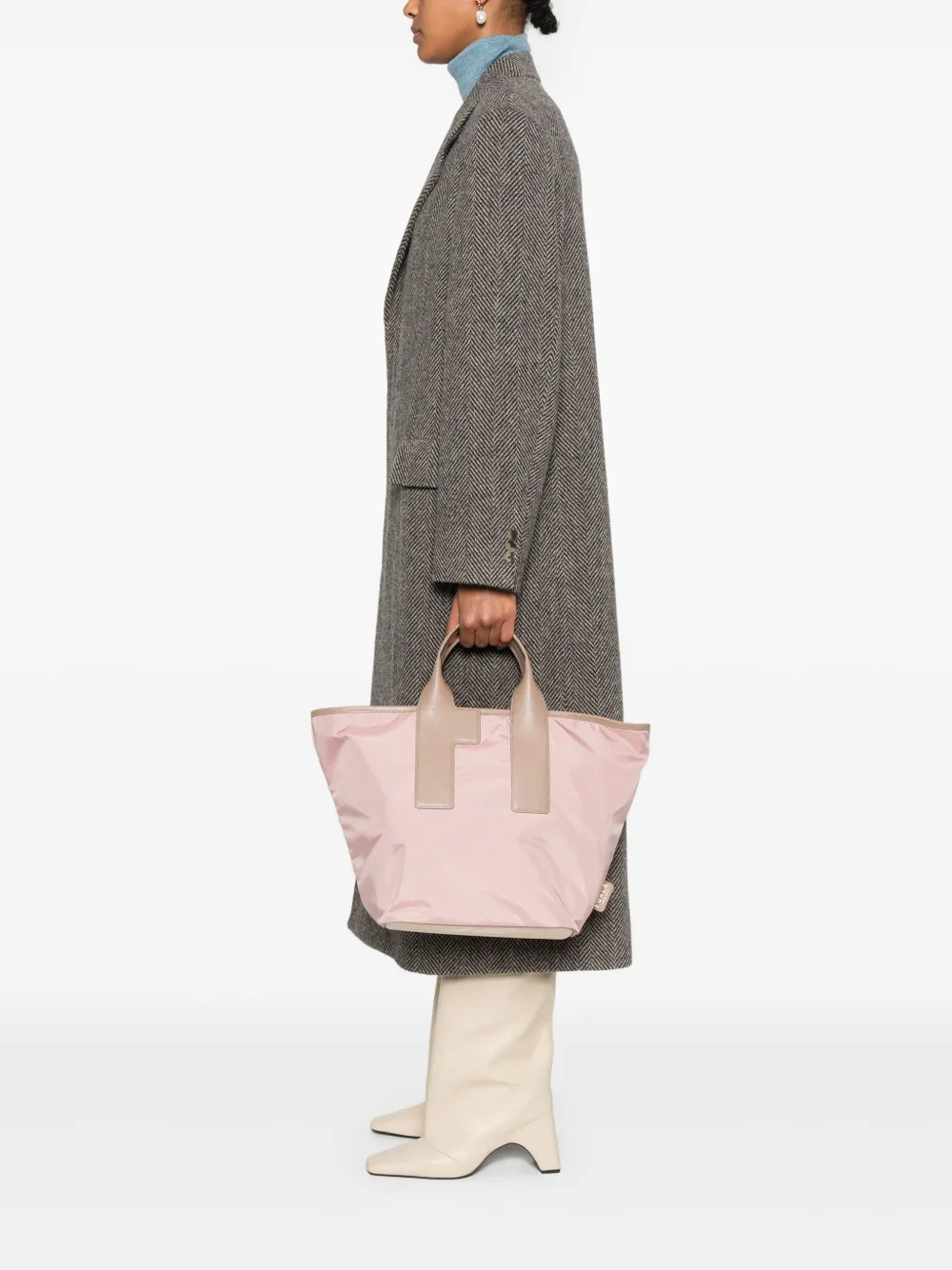 Furla Piuma grote shopper - Roze