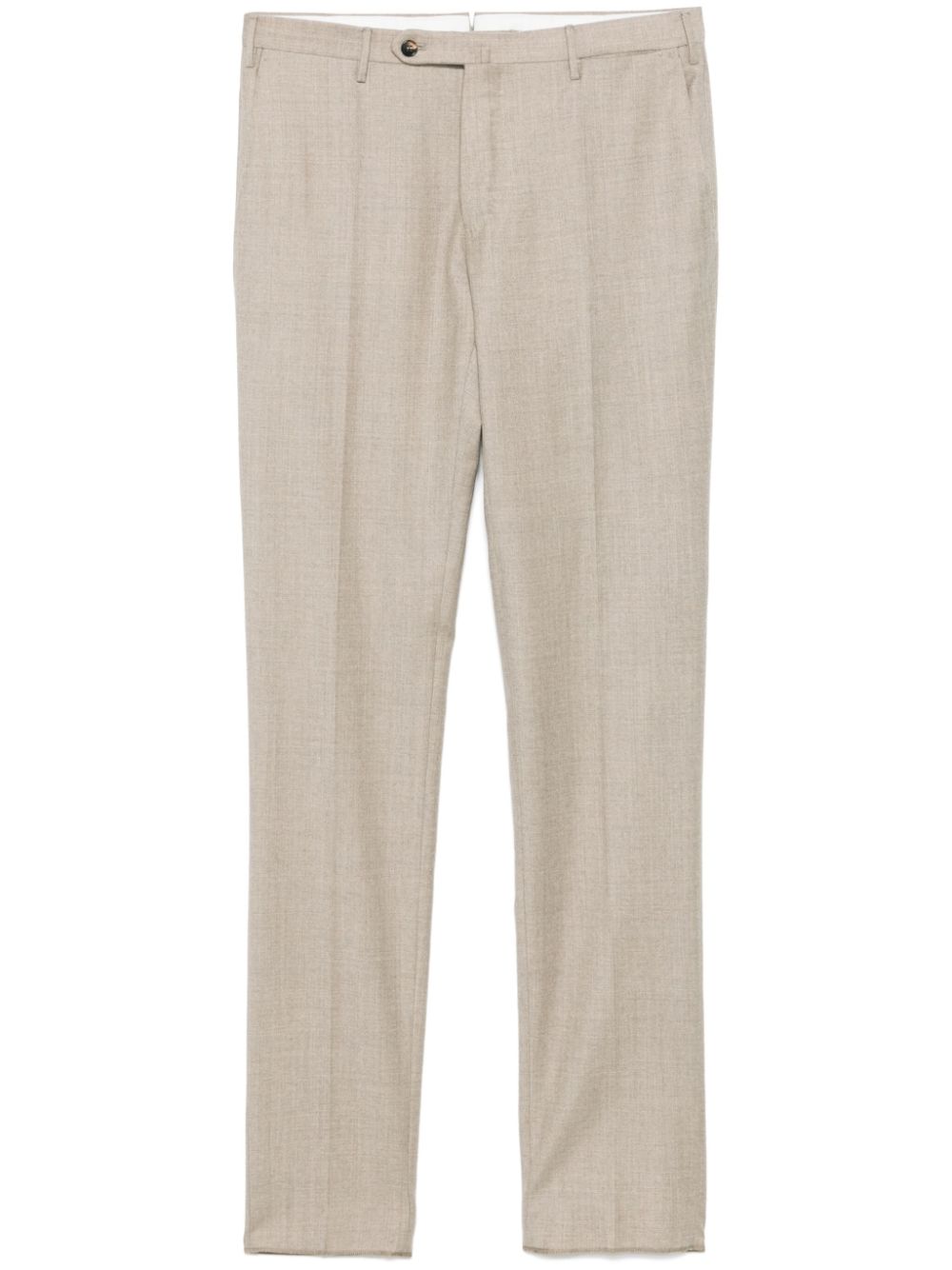 Incotex tapered trousers - Brown