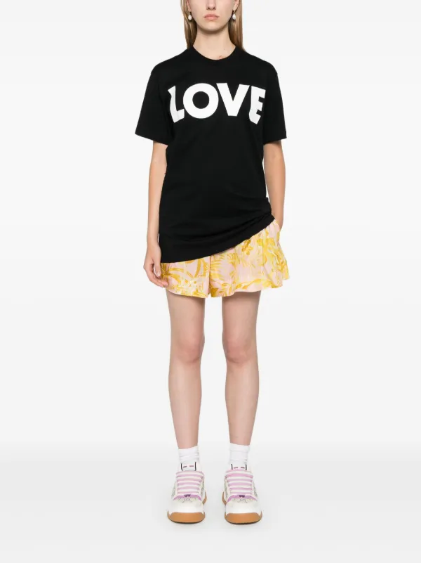 Moschino プリント Tシャツ | ブラック | FARFETCH JP