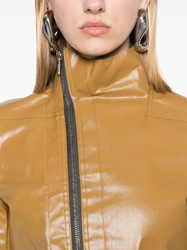 【関税込み】rick owens 'Gary Jacket' jacket Gary leather jacket in black - Rick Owens | Mytheresa