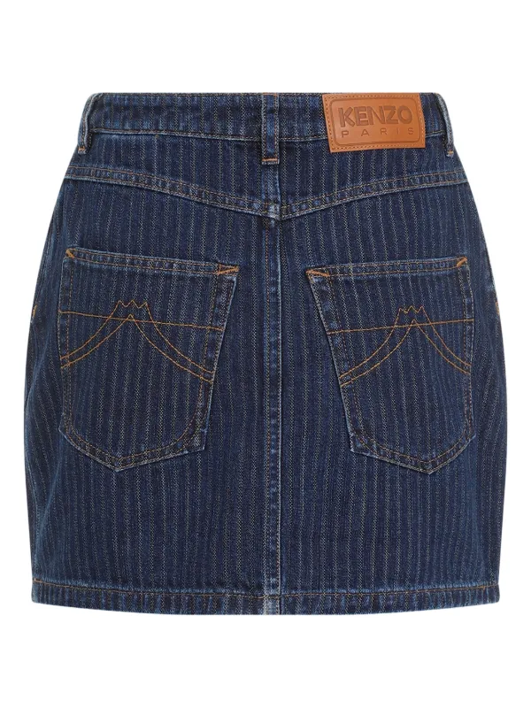 Kenzo Denim Mini Skirt | Blue | FARFETCH UK
