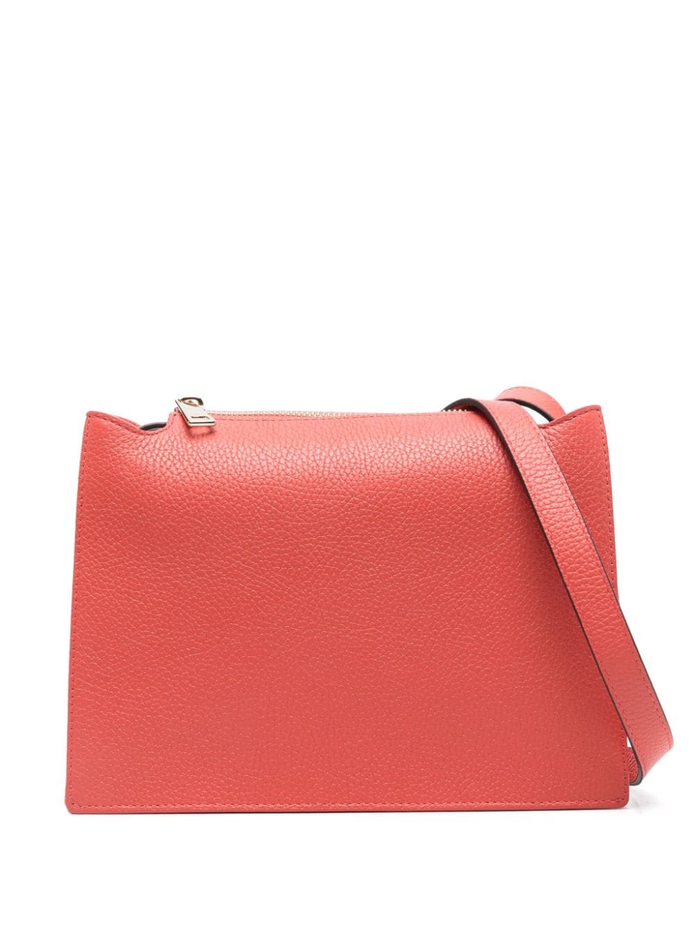 Shop Furla Small Nuvola Cross Body Bag In Rot