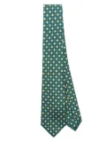 Kiton silk tie - Green