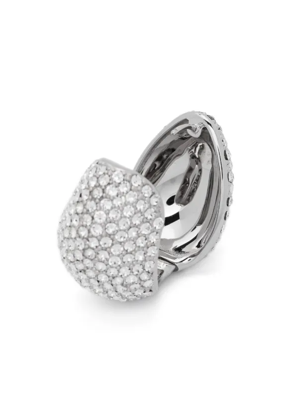 アクセサリーその他 COPERNI Woman Jewel Silver COPBI24725 SLV Coperni crystal-embellished Earrings | Silver | FARFETCH