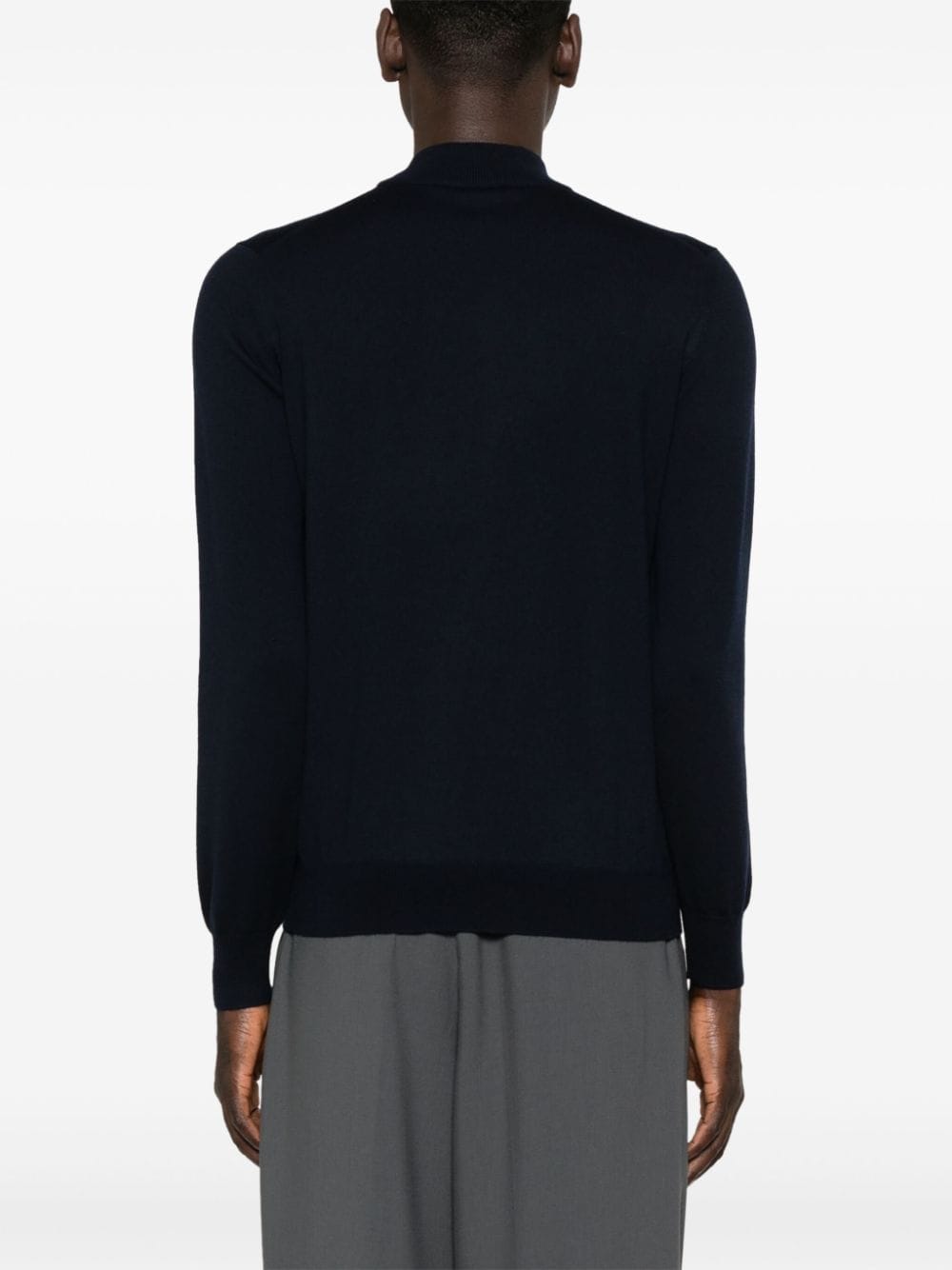 Shop Fileria Virgin-wool Sweater In Blue