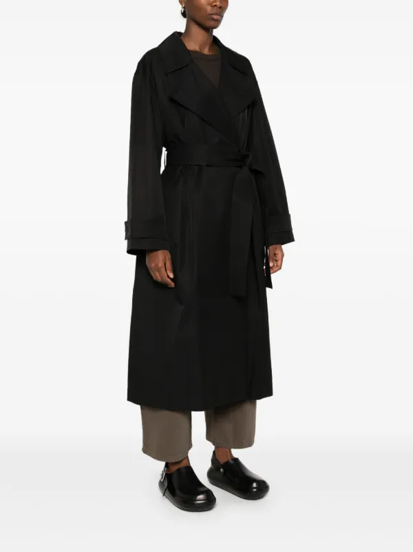 STUDIO NICHOLSON  メンズトレンチコート Studio Nicholson Mawer トレンチコート | ブラック | FARFETCH JP