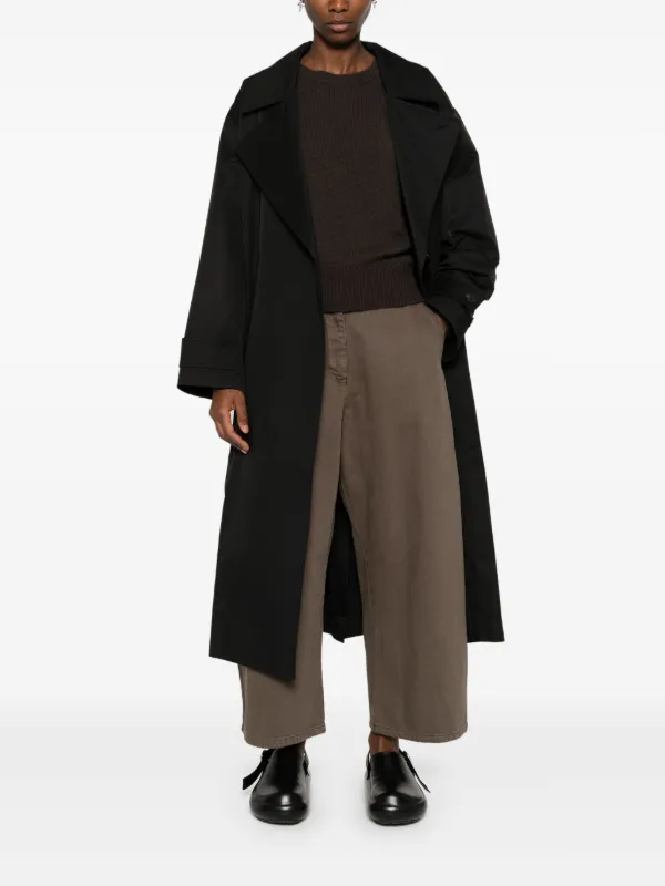 Studio Nicholson Mawer トレンチコート | ブラック | FARFETCH JP