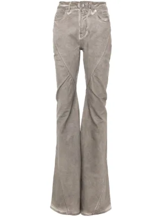 Rick Owens DRKSHDW Bias ジーンズ | グレー | FARFETCH JP