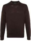 Zanone virgin-wool sweater - Brown