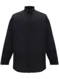 Balenciaga oversized cotton shirt - Black