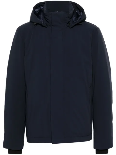 Woolrich chamarra con capucha removible