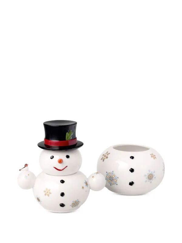 Villeroy & Boch Snowman Jar (15cm) | White | FARFETCH