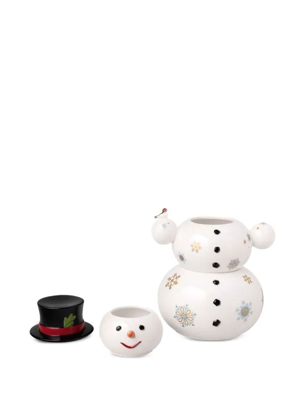 Villeroy & Boch Snowman Jar (15cm) | White | FARFETCH