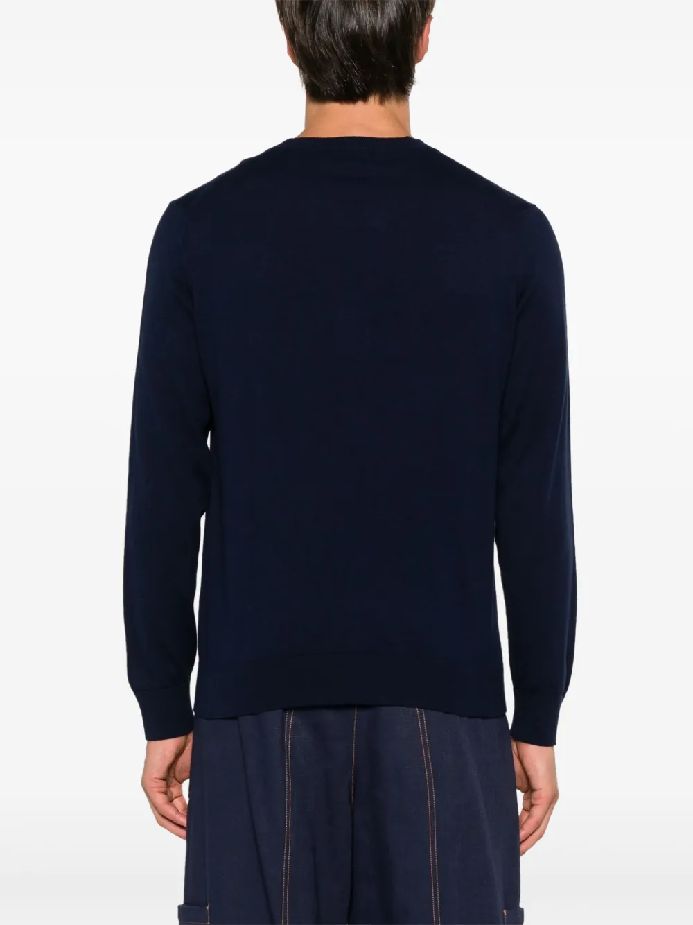 ETRO Trui met Pegaso-patroon Blauw