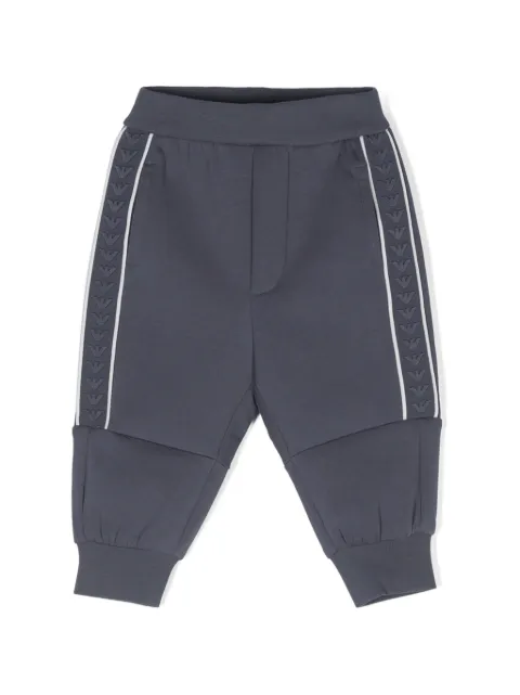 Emporio Armani Kids pants con franjas del logo